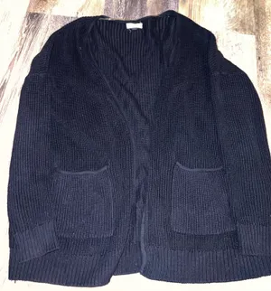 Universal Threads Sweater Cardigan Black thumbnail 1