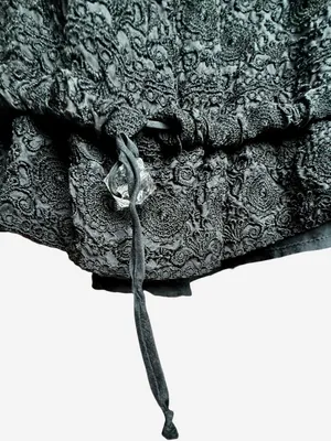 Pete & Greta Black‎ Silk Dress Sz L thumbnail 6