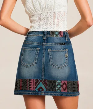 Miss Me Denim Skirt thumbnail 4