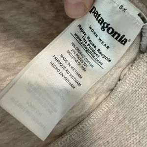 Patagonia W's Organic Cotton Quilt Snap-T Pullover in Birch White Medium thumbnail 4