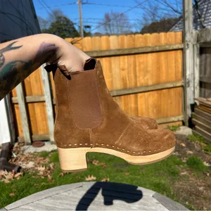 Loeffler Randall Women's Anabelle Clog Boot 5 Cacao‎ Brown Ankle Boots thumbnail 8