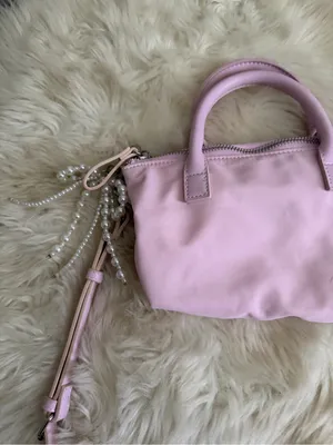 ZARA Pink Mini Top-Handle Crossbody Bag thumbnail 3