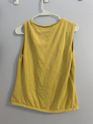 Vintage Top Yellow Size L thumbnail 2