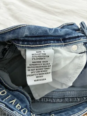 Embellished blue Flare Jeans with Decorative Back Pockets Gray Size undefined thumbnail 5