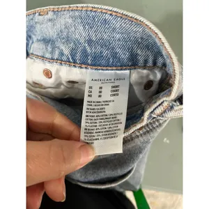 American Eagle Stovepipe Straight Jeans‎ Distressed High Rise 00 Short thumbnail 7