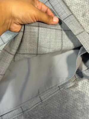 Banana Republic Women’s S Gray Windowpane Plaid Wool Blend Cami Tank Top Busines thumbnail 10