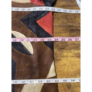 Lauren Ralph Lauren Blouse Tunic XL 3/4 top Mod Retro Whimsigoth Colorblock Boho thumbnail 9