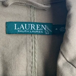 Lauren Ralph Lauren green jacket with embroidery flowers thumbnail 2