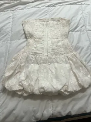 Amanda Uprichard Rendezvous Dress in White thumbnail 5