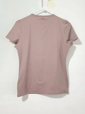 Victoria's Secret PINK Base Stretch Short-Sleeve Tee - Iced Coffee -Size XL thumbnail 4