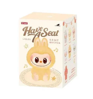 Pop Mart The Monsters Have A Seat Hehe Labubu Plush Pendant Keychain thumbnail 3