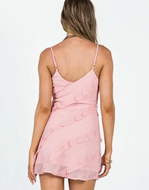 Princess Polly Lars Mini Dress Pink thumbnail 5