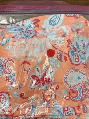 orange and paisley pleated maxi dress thumbnail 6