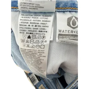 Levi's Premium High Loose‎ Taper Jeans 30x29 Light Wash TENCEL NWT thumbnail 3