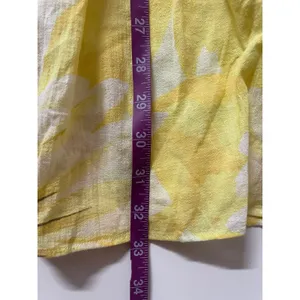 H&M Yellow Floral Elastic Waist Maxi Skirt Size XS NWT thumbnail 8