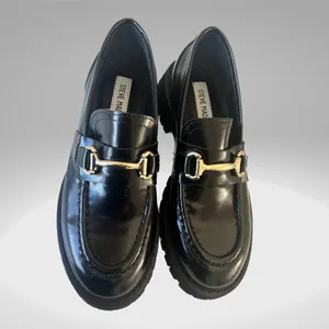 LANDO BLACK LEATHER -REBOOTED - Steve Madden thumbnail 7
