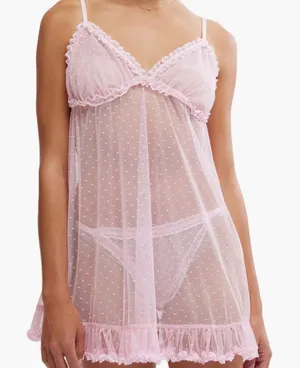 NWT Free People Heart To Heart Mini Slip Dress thumbnail 1