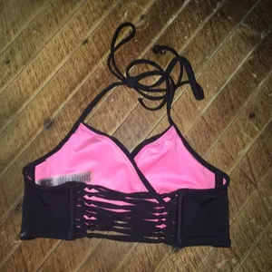 Victoria’s Secret cross cross halter swim top thumbnail 2