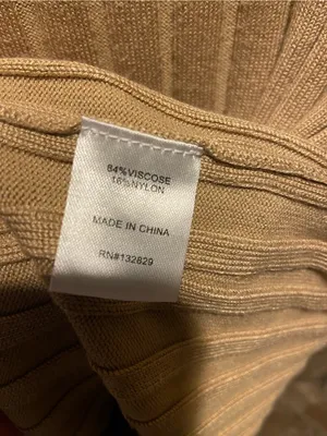 L’Acadamie tan sweater size medium thumbnail 3
