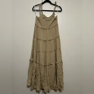 Anthropologie / Charlie Holiday Senorita Maxi Dress | Size 2 Boho coastal‎ thumbnail 6