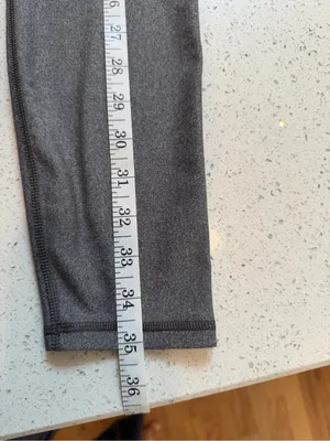 Under Armour Charcoal High-Waist Performance Leggings thumbnail 7
