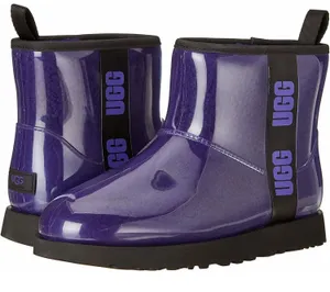 UGG Ankle Boots Womens 6 Clear Mini Marble Violet Night Waterproof Purple Size 6 thumbnail 1