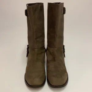 Cole Haan Air‎ Leather Leora Buckle Moto Boots A1 thumbnail 5
