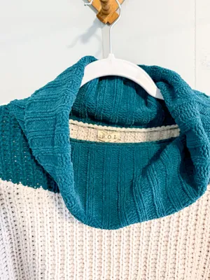 POL Chunky Knit Turtleneck Sweater thumbnail 5