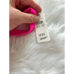 Aerie hot pink bikini xs cheeky tong like bikini new with tags sexy skimpy thumbnail 5
