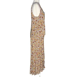 Cynthia Rowley Top Midi Skirt Set L Floral Matching Outfit‎ Peasant Cottage Boho thumbnail 8