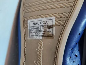 Nautica Navy Blue Perforated Ballet Flats Size 9.5 NWOT thumbnail 8