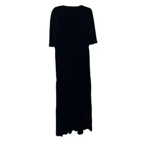 Baltic Born Size 3x Black Artemis Velvet Maxi Dress Tiered V Neck thumbnail 6