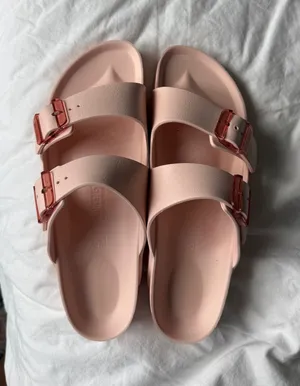 Birkenstock Pink Arizona Big Buckle Sandals thumbnail 1
