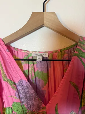 Current Air Sereia‎ Botanical Motif Midi Dress thumbnail 3