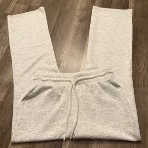 Danskin Heather Gray Wide Leg Sweatpants thumbnail 1
