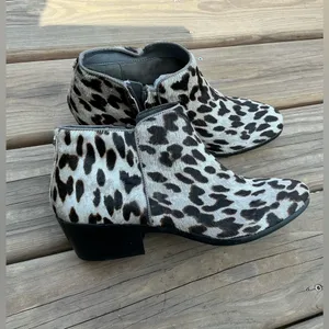 Sam Edelman real leather booties 🐯🐯 thumbnail 14