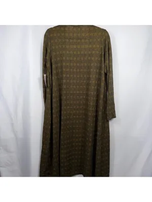 LuLaRoe Sarah M Plaid Long Duster Cardigan NWT thumbnail 10