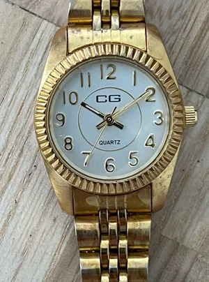 CG Ladies Watch Vintage Gold Tone Bracelet Silver Dial thumbnail 1