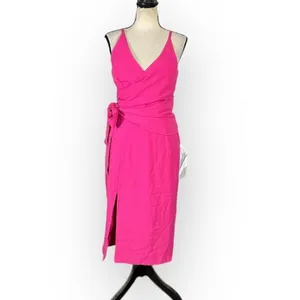 Dress the Population Kiara Cocktail Dress Women's Small Pink Side Bow Body-Con thumbnail 3