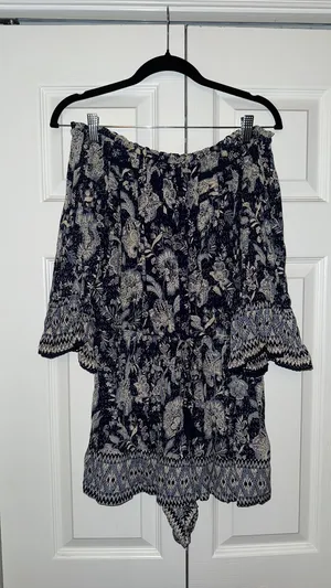 Angie Romper Boho Blue thumbnail 1