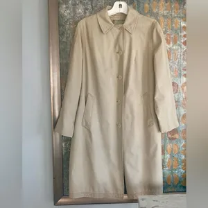 Misty Harbor Ltd. “Buoy Cloth” Marshall Fields Beige Button Down Sz 18R thumbnail 2
