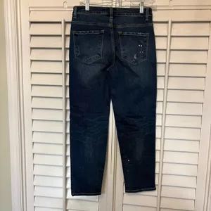 Risen Paint Splatter‎ Jeans Size 7/28 thumbnail 2