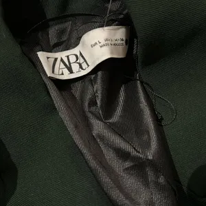 NWOT Zara Fitted Wool Blend Blazer Green Bloggers Fave thumbnail 10