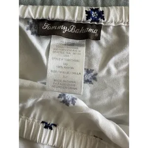Tommy Bahama Strapless Blouson Paisley Handkerchief Maxi Dress Small thumbnail 3