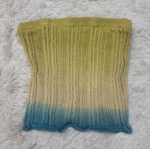 Nbd Circe tube top in yellow size small thumbnail 1