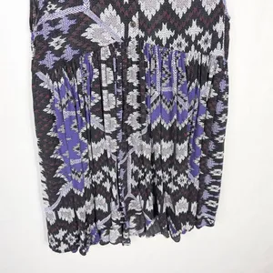 Free People Size Small Dress Take Me To Thailand Dress Purple Mini Boho 514‎ thumbnail 8