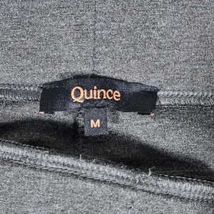 Quince Ultra-Stretch Ponte Flare Leg Pants‎ Charcoal Gray Womens Size Medium thumbnail 3