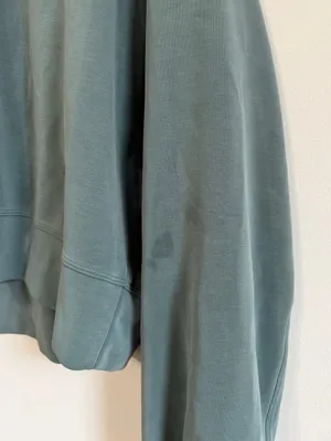 Lululemon Softstreme Perfectly Oversized Cropped Crew Medium Forest Size Medium thumbnail 4