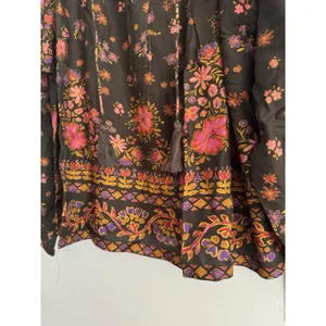 NWT Natural Life Dara Top Size XL Blooming Bandana Charcoal thumbnail 5