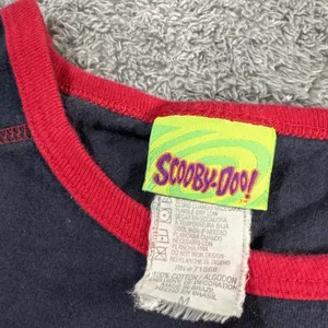 Vintage 90s Scooby Doo Tank Cropped Shirt Size M Women's Paws Off Y2K thumbnail 3